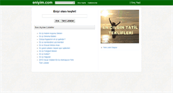 Desktop Screenshot of eniyim.com